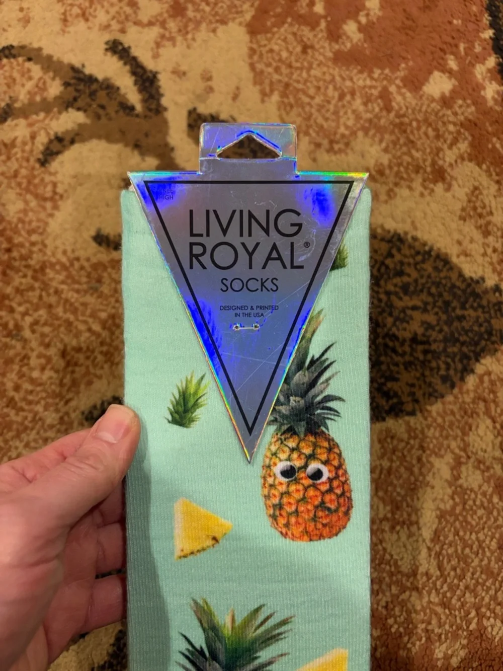 New in package, living royal knee high socks